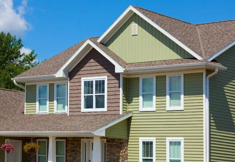 House with James Hardie fire resistant siding